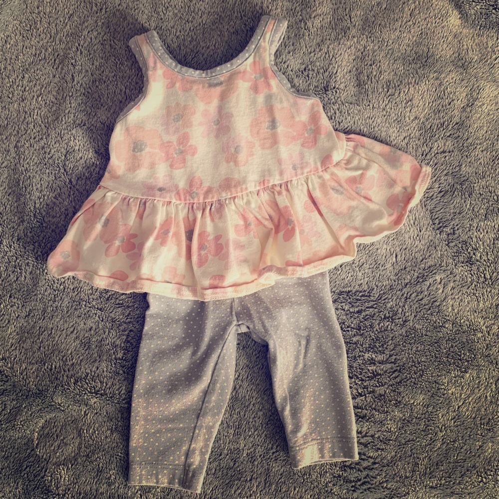 0-3 month two piece set